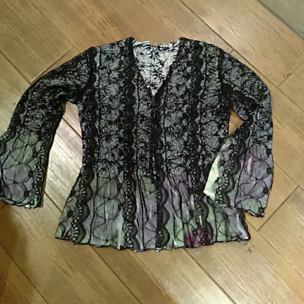 Reversible blouse Size Small