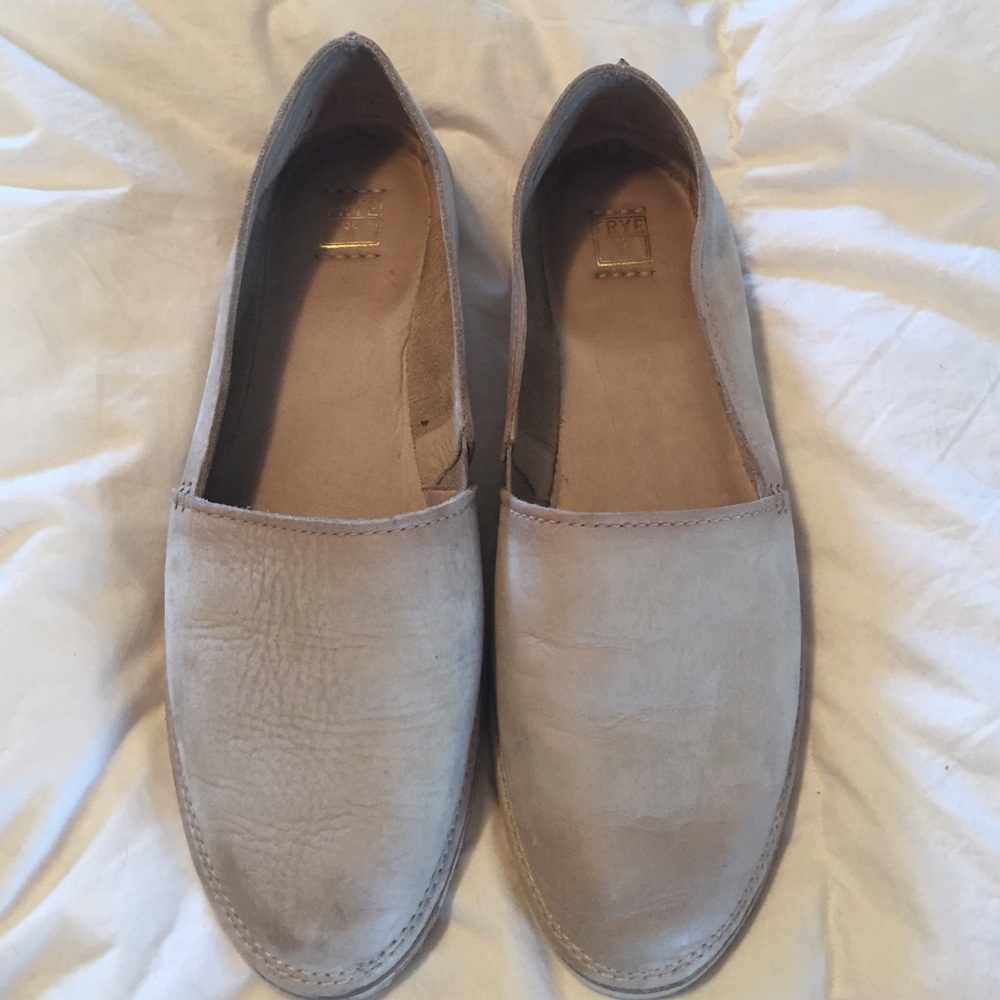 Frye Women's Suede Slip on shoes