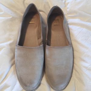 Frye Women's Suede Slip on shoes