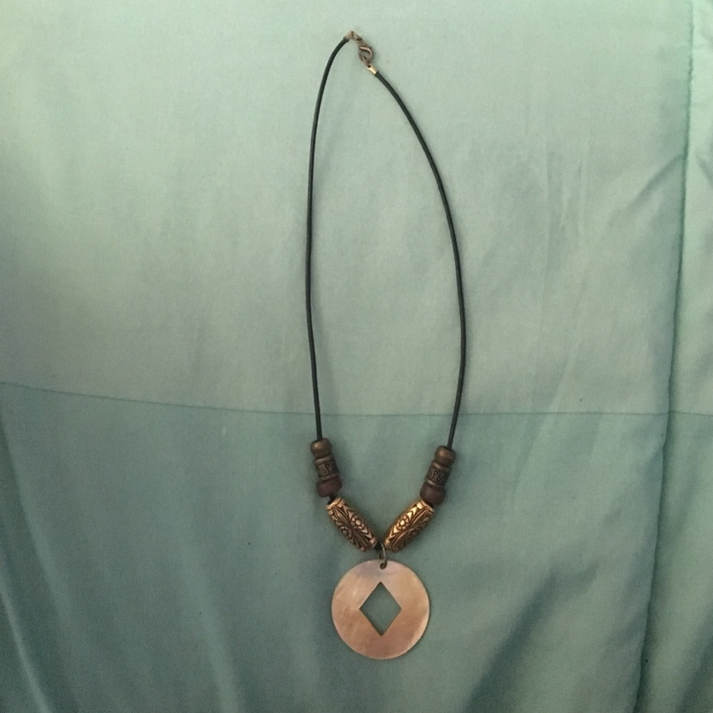 Beaded Pendant Necklace