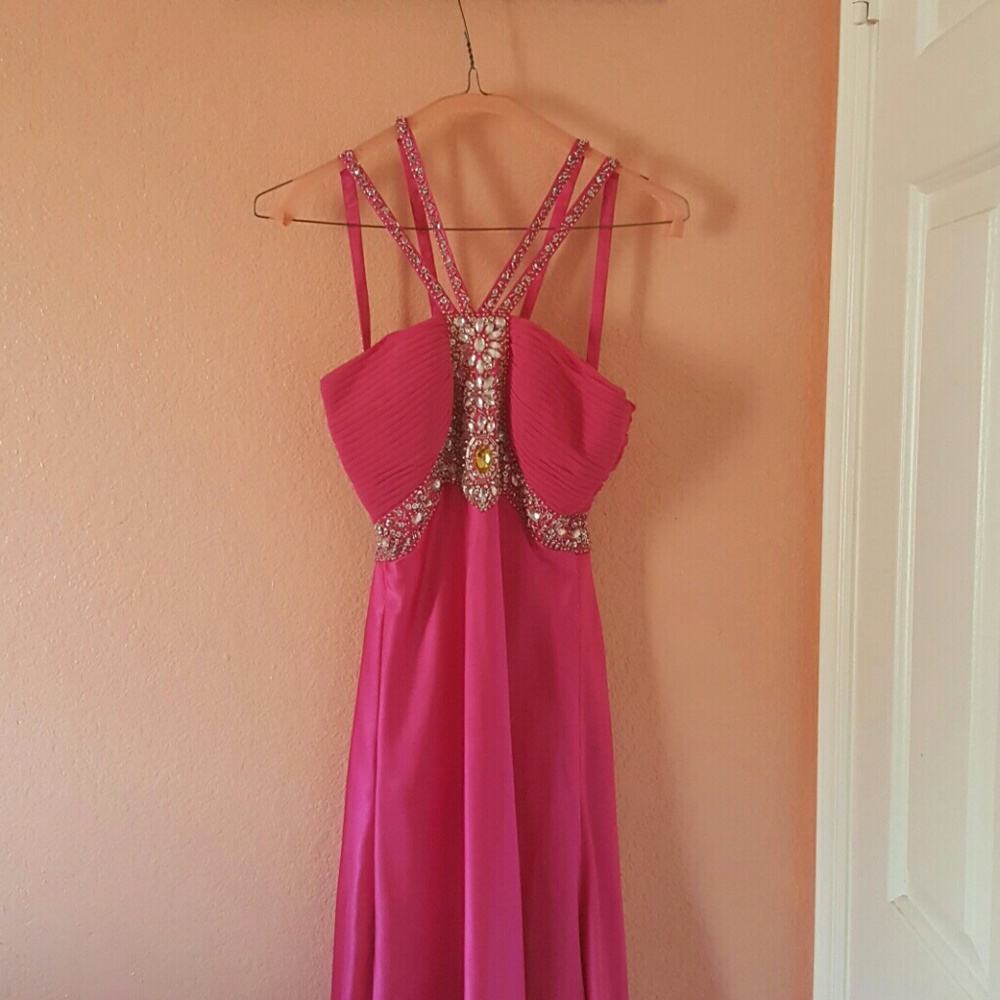 Beauitful Pink Prom Dress