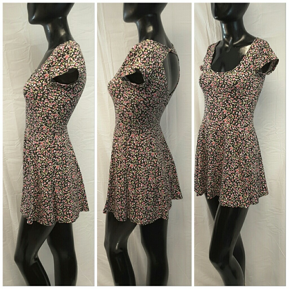 AMERICAN EAGLE OUTFITTERS, Floral Dress, size XXS - Picture 4 of 8