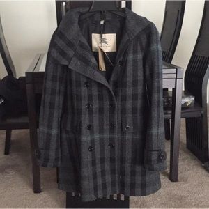 Burberry london wool coat size L(12)