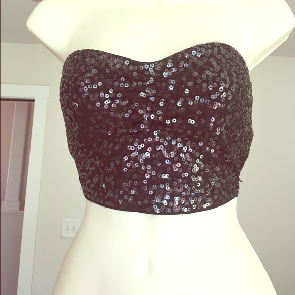 Sparkly bandeau top - Picture 1 of 2