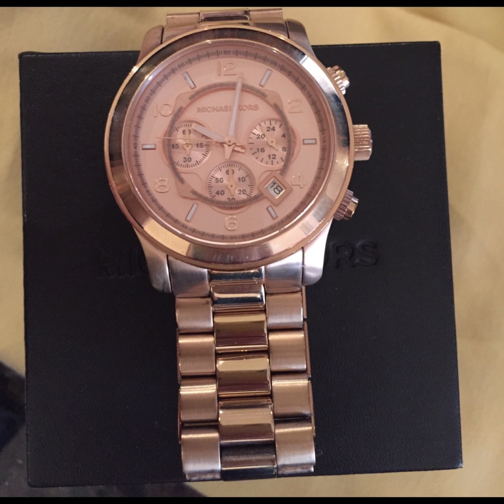 Michael Kors Rose Gold Watch
