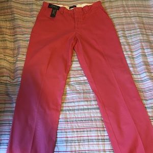 Polo Ralph Lauren salmon/pink chino pants