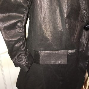 Shimmery Charcoal Blazer