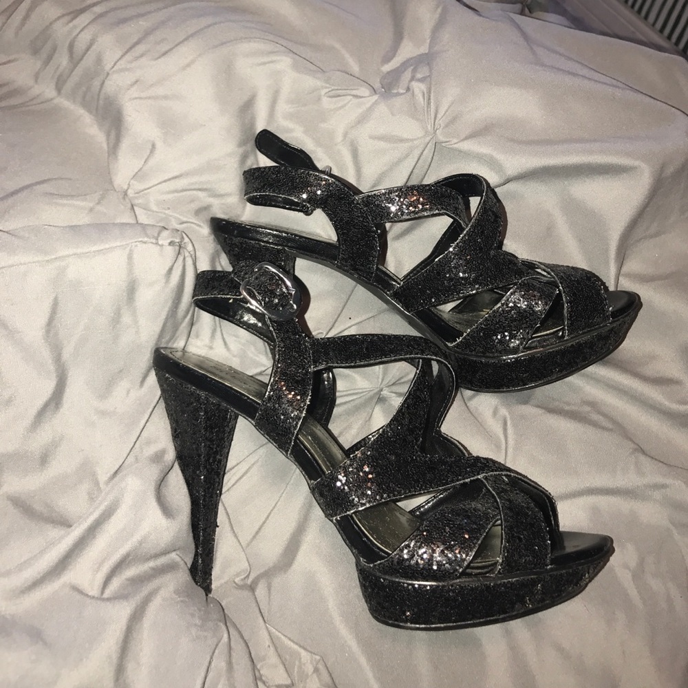 Glitter heels