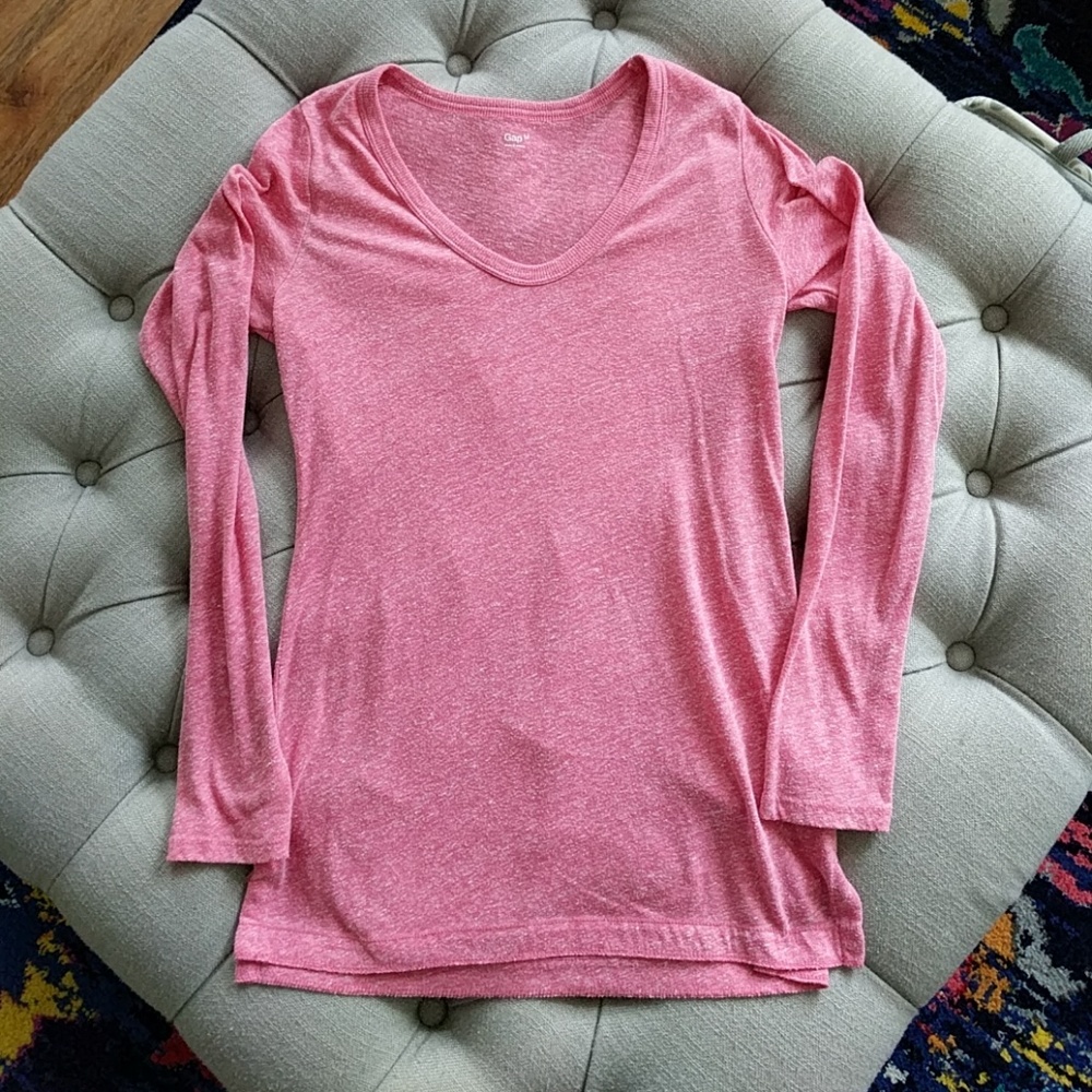 Gap long sleeve red shirt.