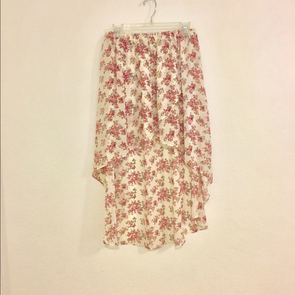 High-low sheer maxi