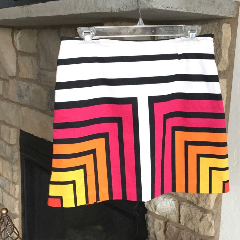 Vibrant color mini skirt. NWOT