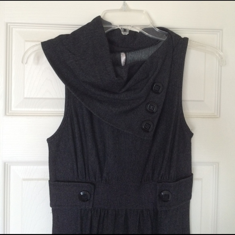 🆕 Soft & Comfy Cotton Dress w/ Slouchy Collar