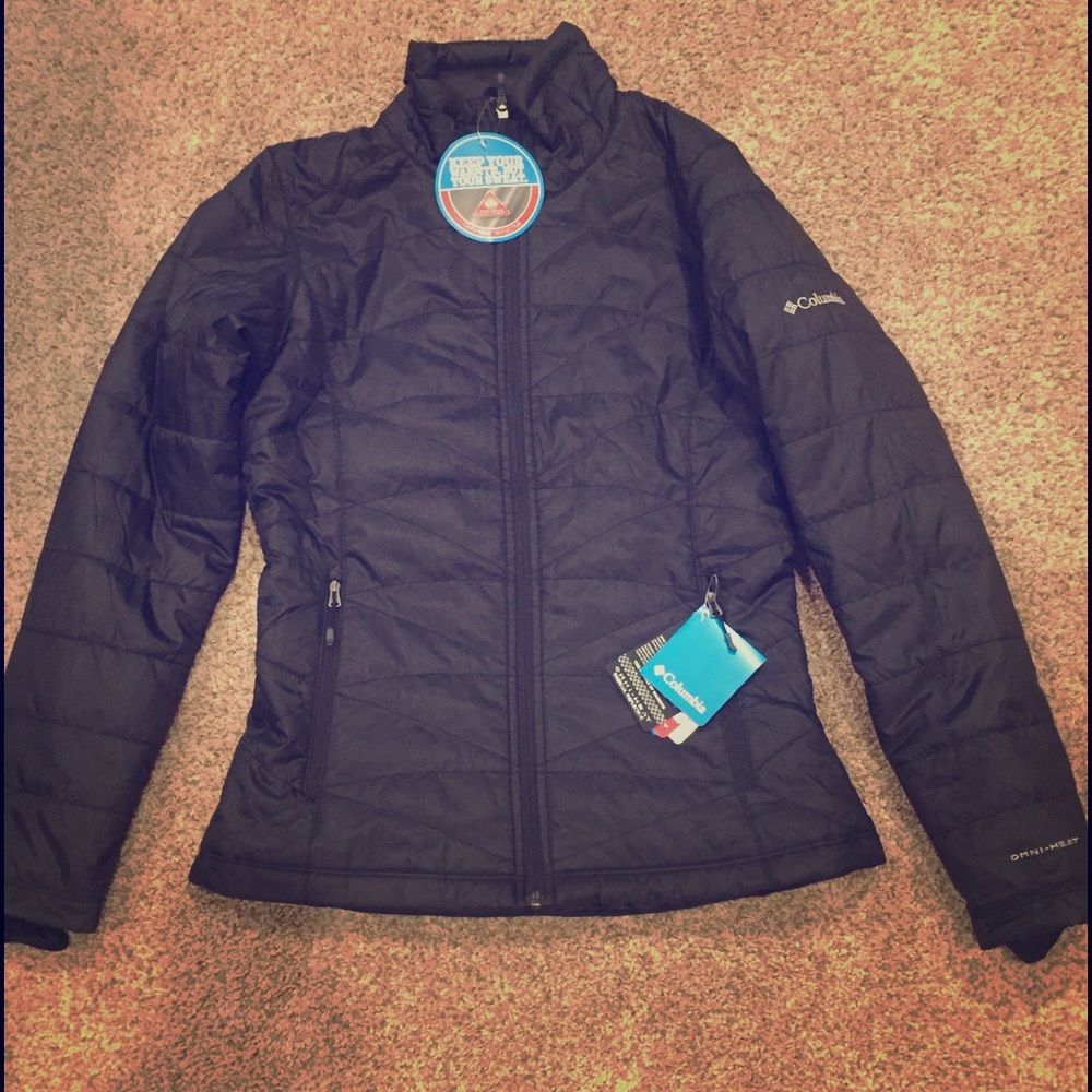 Columbia black puffy coat