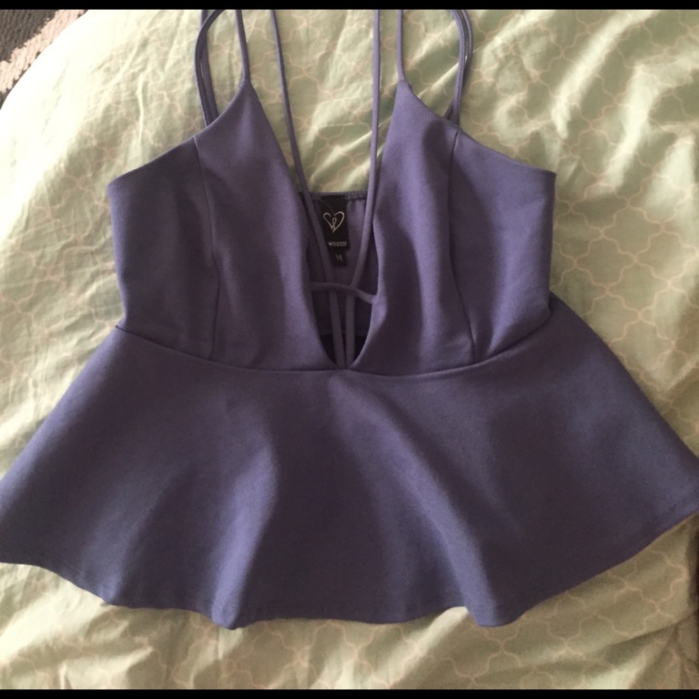 Windsor Peplum Top