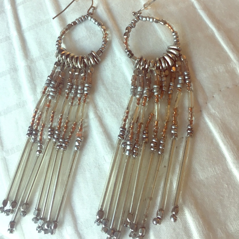 Chandelier Beaded Earrings