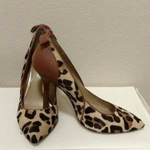 FINAL PRICE! Jessic Simpson Leopard Print Heels
