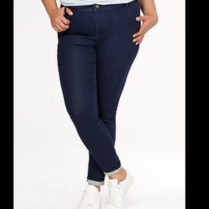 Dark Denim Straight Jeans