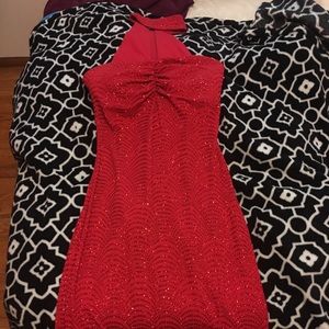 Red Jessica McClintock Dress