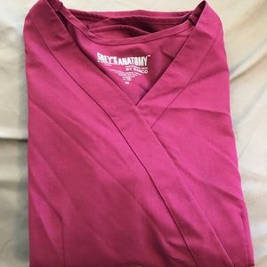 Grey's Anatomy Scrubs Top&Bottom