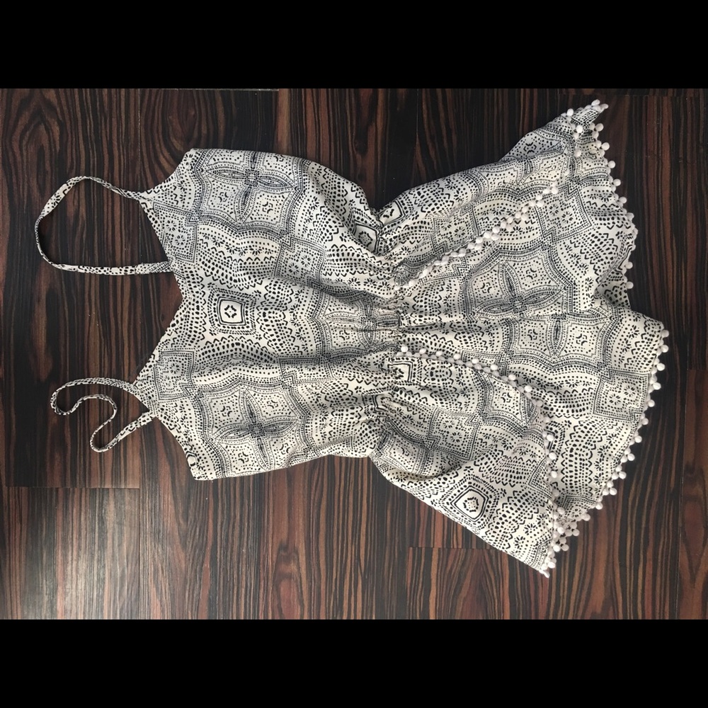 Fun printed romper