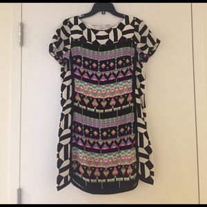 Alice & Trixie neon color block dress