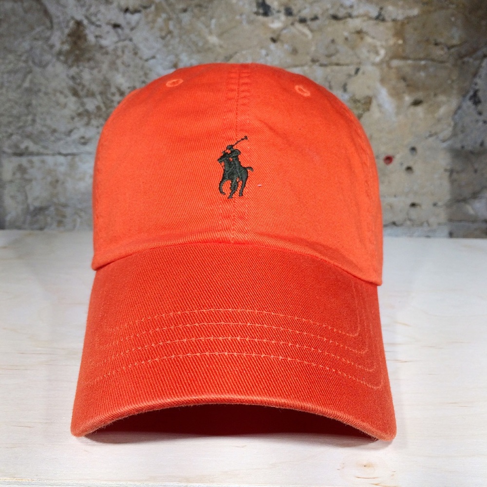 RL Polo Cotton Twill Sports Cap "Rafting Orange"