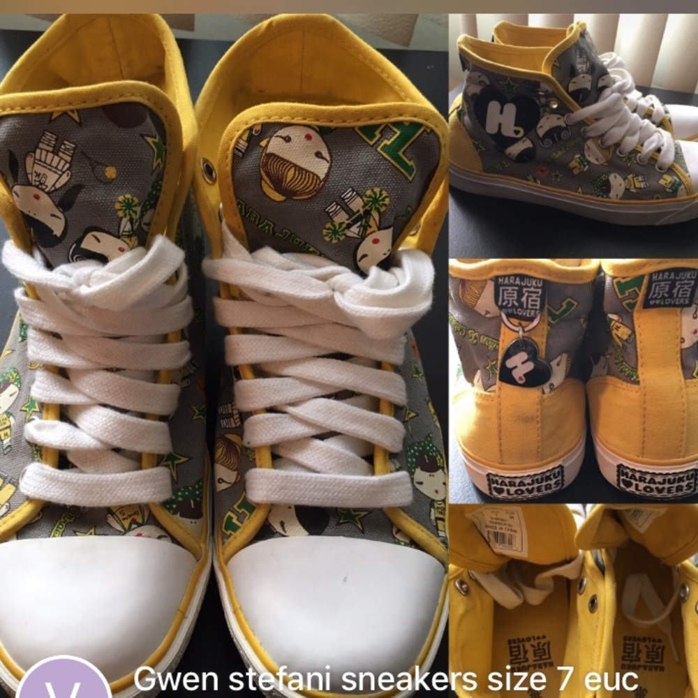 gwen stefani harajuku lover sneaker size 7