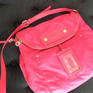 Marc by Marc Jacobs hot pink nylon crossbody