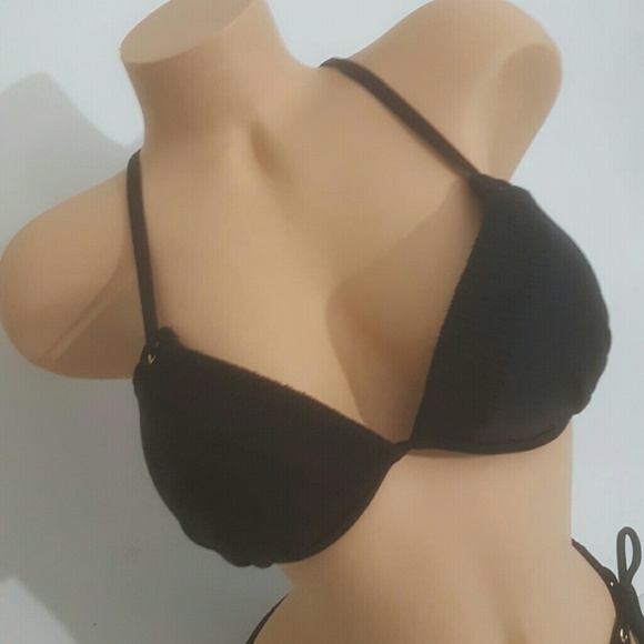 Victoria's secrets 36C BLACK BIKINI BUNDLE NWT
