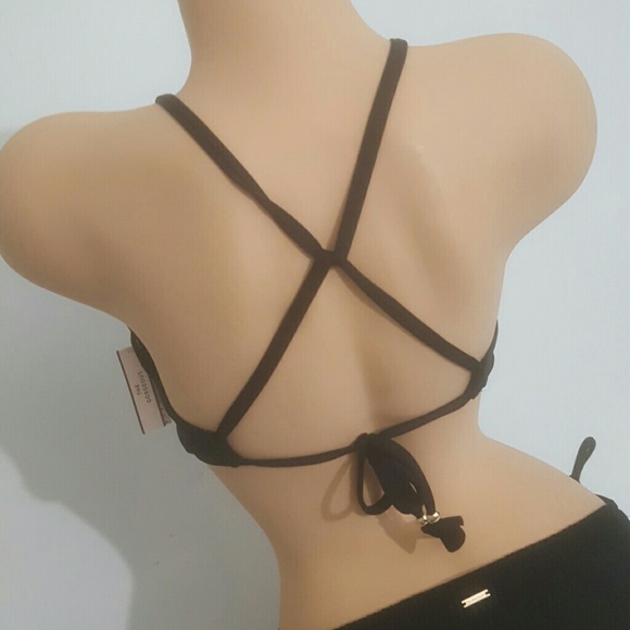 Victoria's secrets 36C BLACK BIKINI BUNDLE NWT
