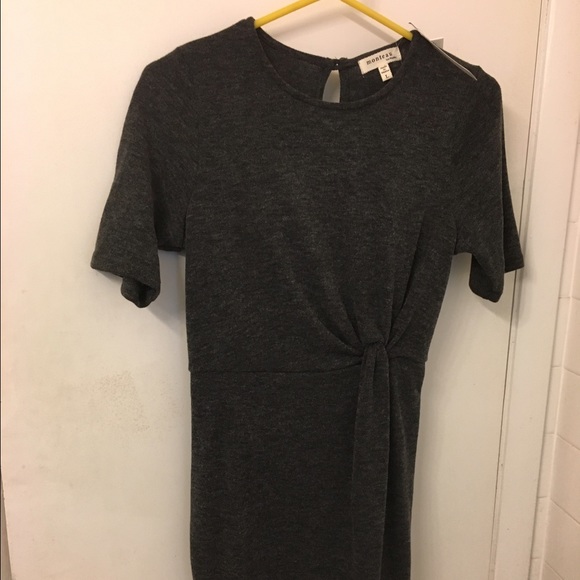 Monteau Los Angeles Dark Gray Dress - BRAND NEW - Picture 5 of 6