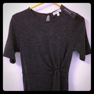 Monteau Los Angeles Dark Gray Dress - BRAND NEW