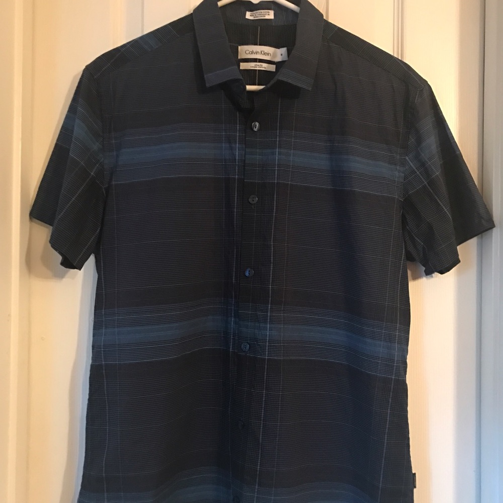 Men's Calvin Klein short sleeve button up