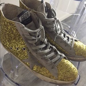 Golden Goose Francy Glitter Sneakers size 39