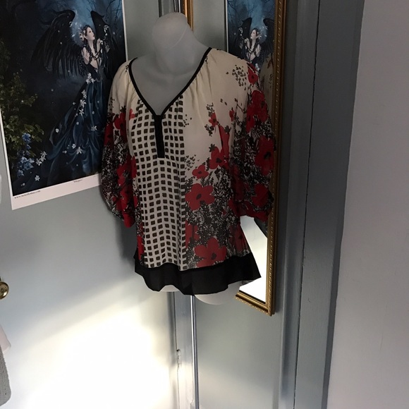 Anthropologie Fei Top Semisheet Blouse - Picture 2 of 4