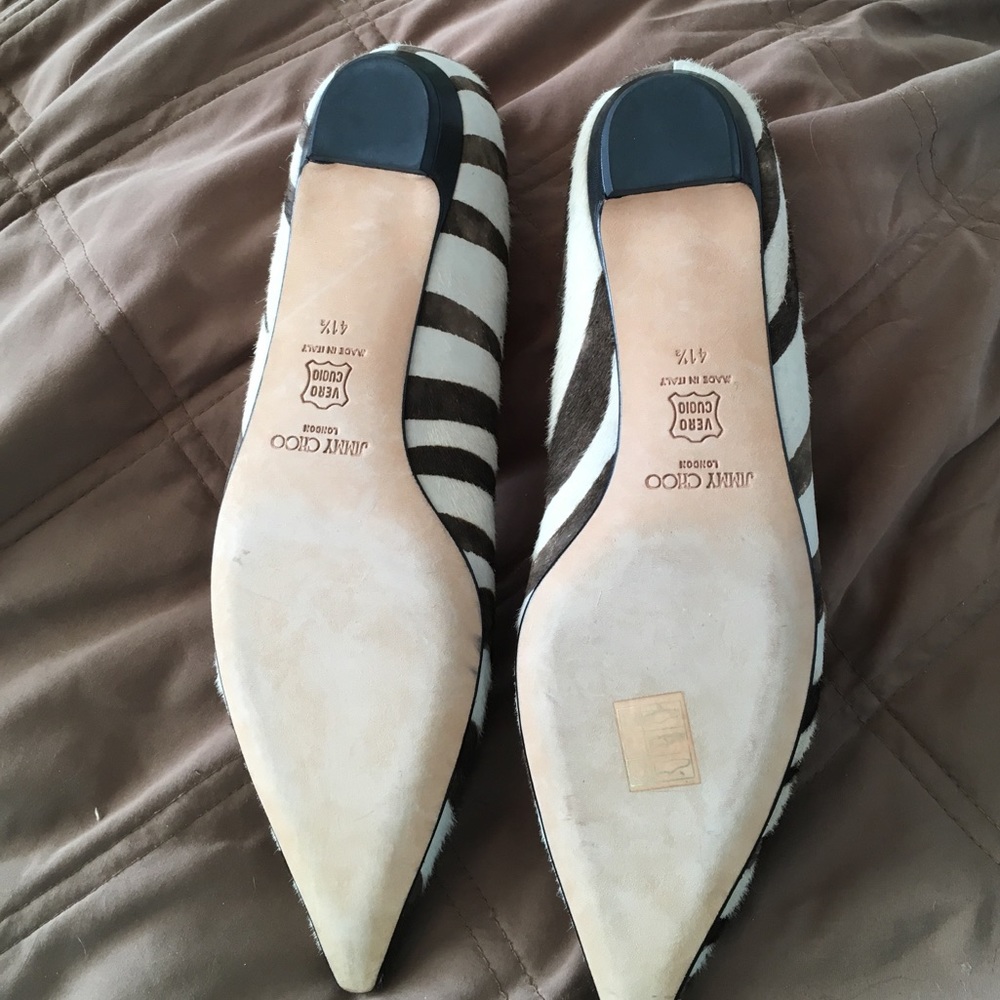 Zebra Jimmy Choo Shoe - Picture 3 of 5
