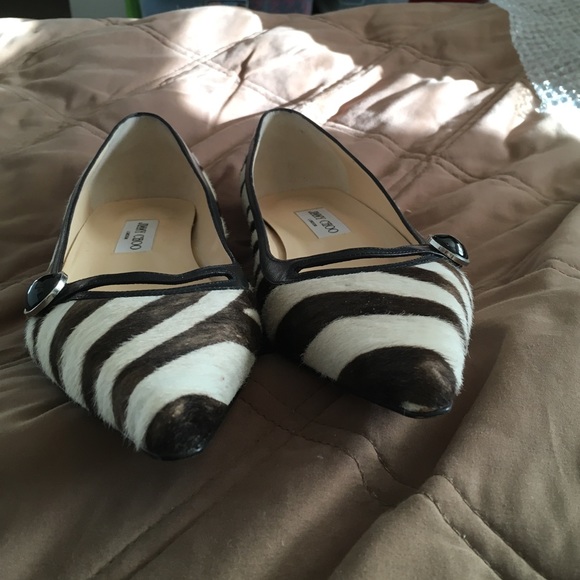 Zebra Jimmy Choo Shoe - Picture 2 of 5