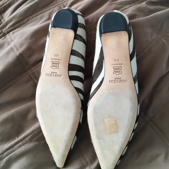 Zebra Jimmy Choo Shoe - Picture 3 of 5