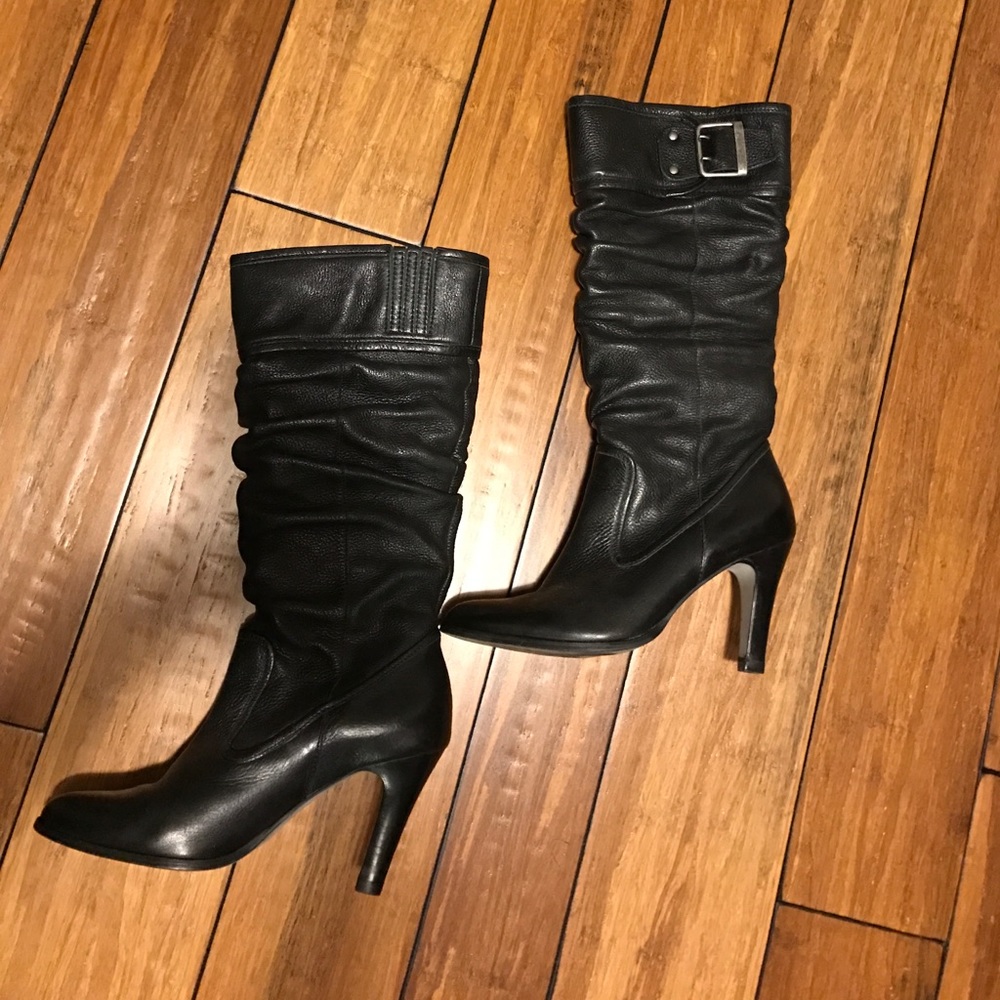 Matisse Black Heeled Boots