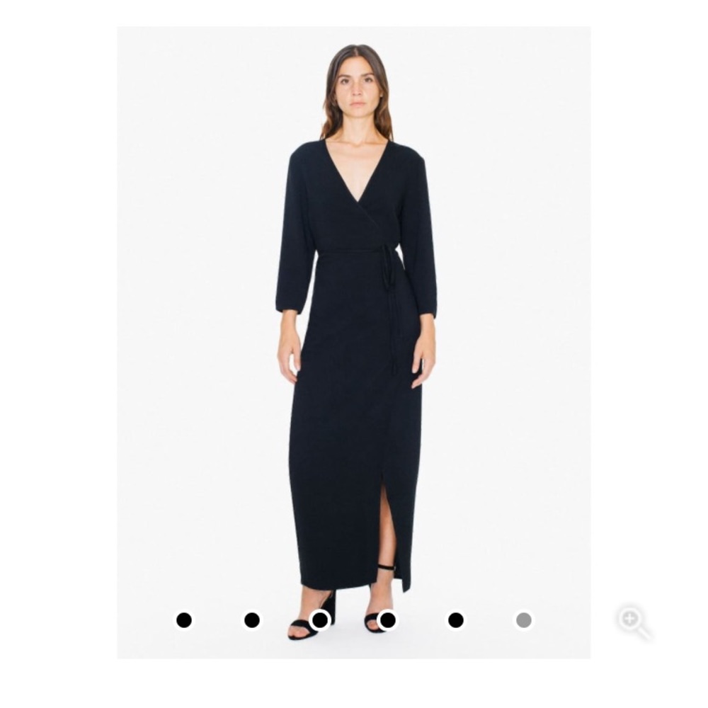 American Apparel wrap dress