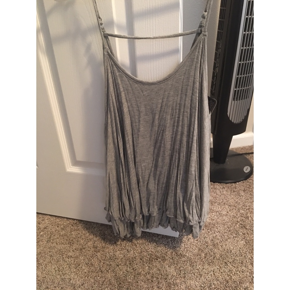 New with tags, Buckle brand flowy, grey tank top.