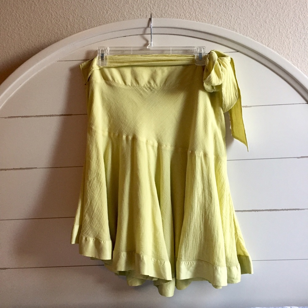 Anthropologie cotton skirt