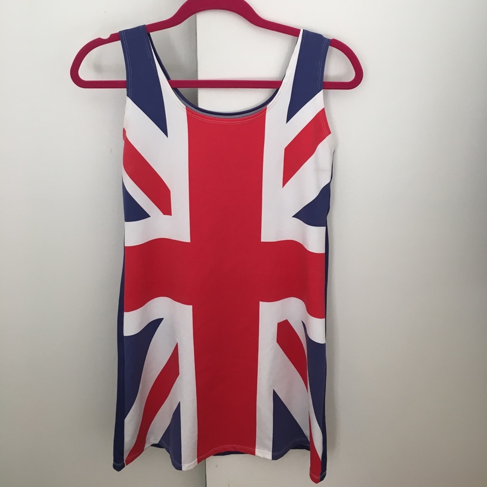 Halloween British flag costume dress