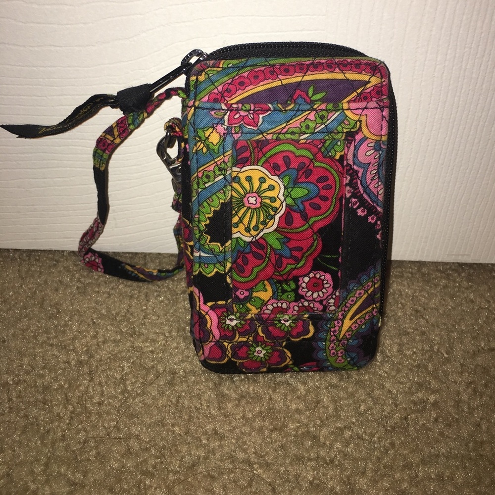 Vera Bradley wallet wristlet cell phone pouch