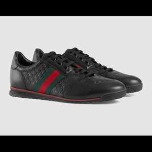 Leather Black Gucci Sneakers