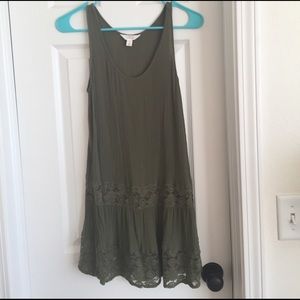 Olive green tunic