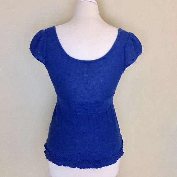 Free People Royal Blue Top Size S - Picture 3 of 7