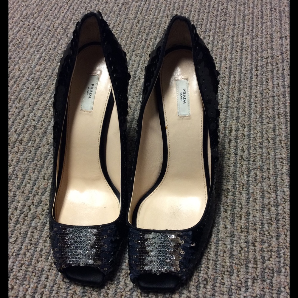 Prada Sequins Heels