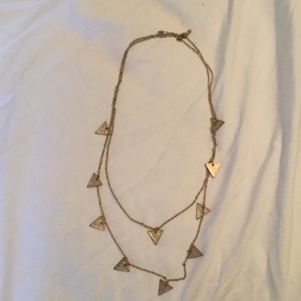 Triangle necklace