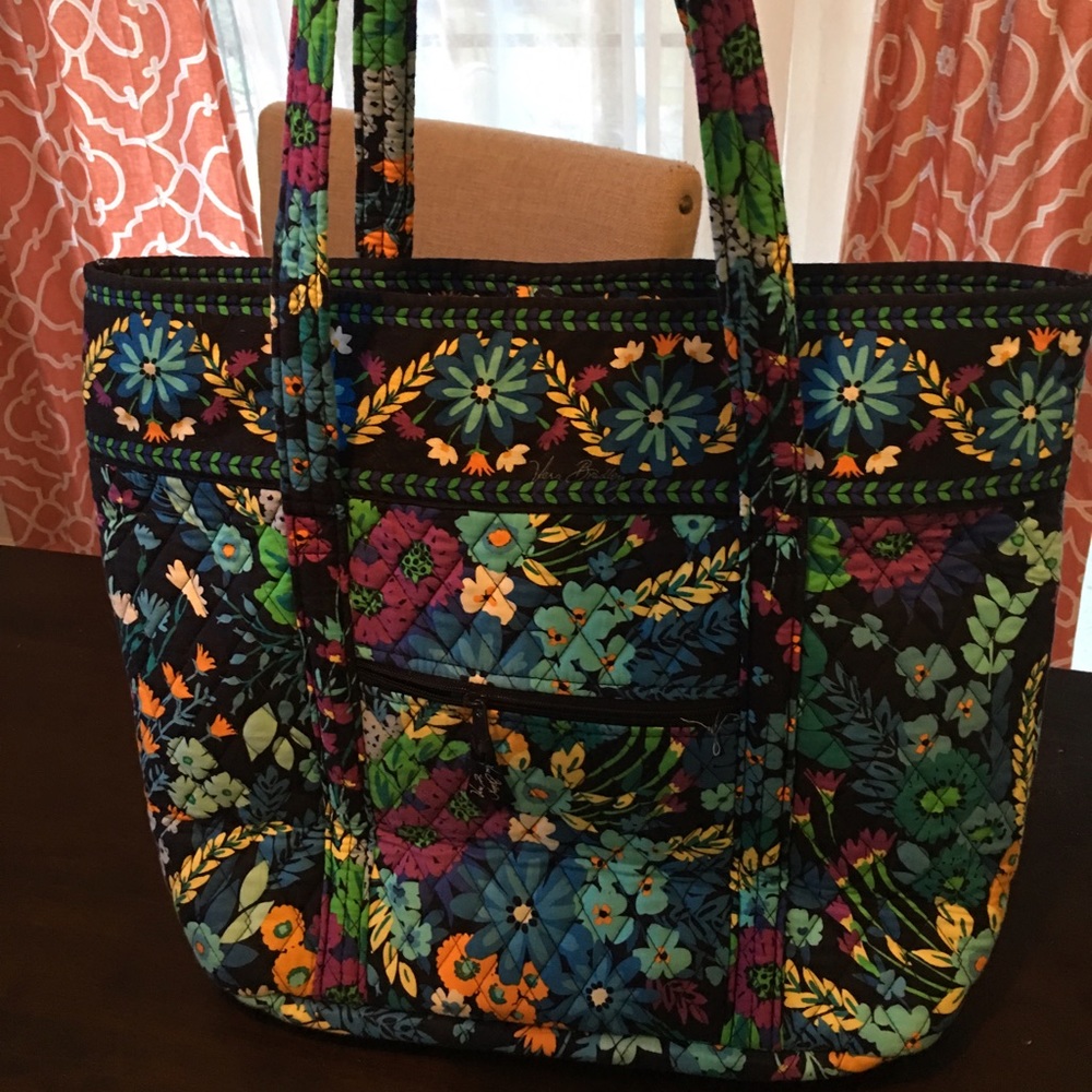 Vera Bradley "Vera" Tote - Midnight Blues